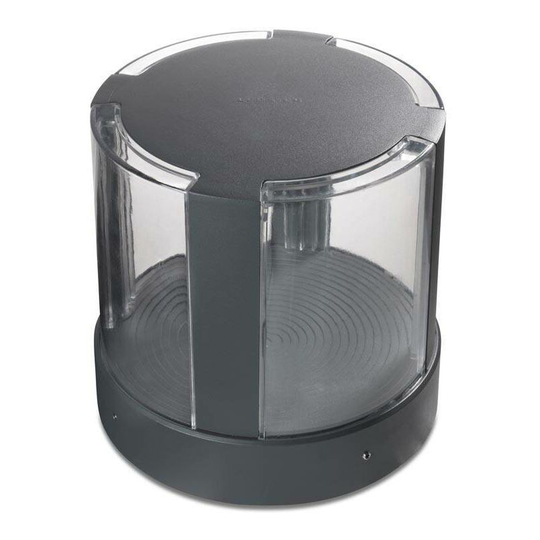 Leds-c4 Lighting - Leds-C4 Compact - led Outdoor Bollard Light Urban Grey IP65