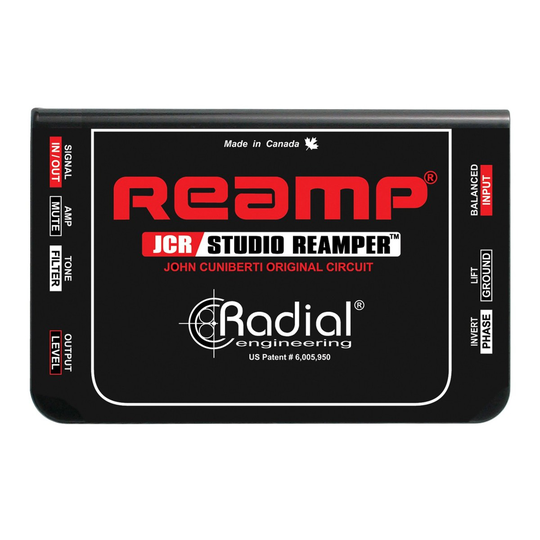 Radial Reamp JCR Studio Reamper