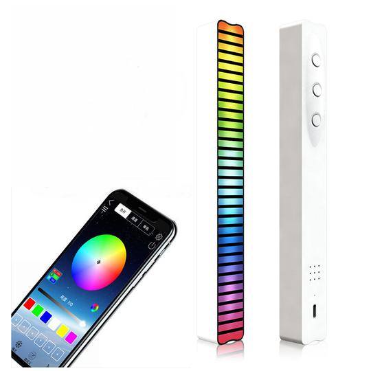 Betterlifegb - led music rhythm light, multicolored atmosphere reactive to rgb sound, car pickup light, home, office, dj studio