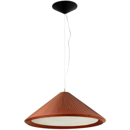 Faro Lighting - Faro Hue-In - 3 Light Small Dome Ceiling Pendant Burgundy, E27