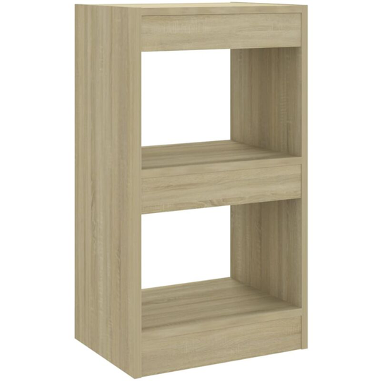 Book Cabinet/Room Divider Sonoma Oak 40x30x72 cm Vidaxl Brown