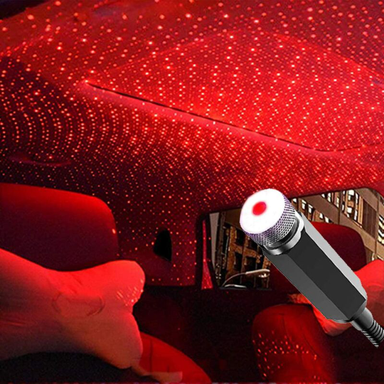 Ilovemilan - Star Projector Night Light, Auto Roof Adjustable Car Interior Lights Romantic Starry Projector Lights Mini usb led Night Light for