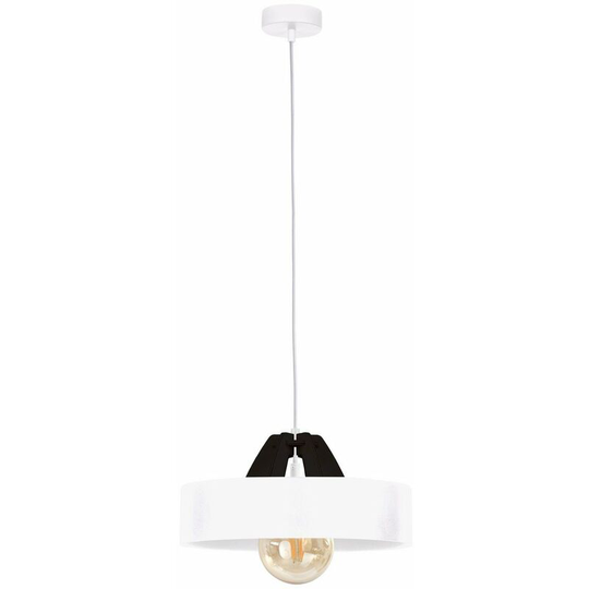 Keter Bossi Dome Pendant Ceiling Light White, 30cm, 1x E27