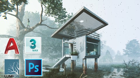 3ds Max + Lumion + Photoshop ile Mimarlk