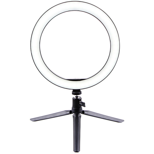 Asupermall - 260MM led Ring Light Fill Light Photography led Selfie Light Dimmable Camera Phone Lamp with Table Tripods usb Powered for Live