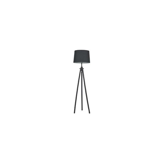 Ideal Lux Lighting - Ideal Lux York - 1 Light Floor Lamp Black, E27