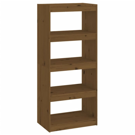 Vidaxl - Book Cabinet/Room Divider Honey Brown 60x30x135.5 cm Wood Pine Brown