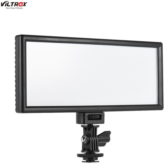 Viltrox - L132B Professional Ultra-thin led Video Light Photography Fill Light Adjustable Brightness Max Brightness 1082LM 5400K CRI95+ for Canon