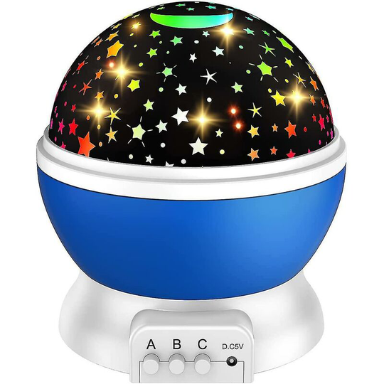 Thsinde - Children's Night Light Projector blue