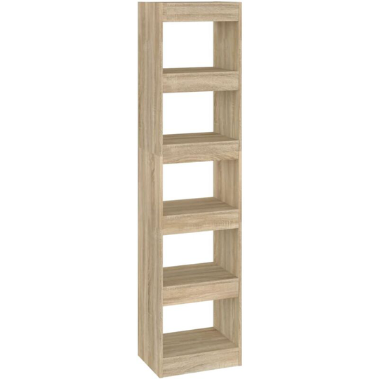 Book Cabinet/Room Divider Sonoma Oak 40x30x166 cm Vidaxl Brown