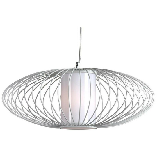 Linea Verdace Firefly Wire Frame Pendant Ceiling Light White