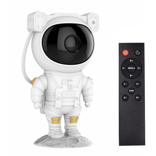 Lifcausal - Astronaut Star Projection Lamp Star Galaxy Projector for Kids Bedroom Atmosphere Night Lights Decorative Ornaments Table Lamp with Remote