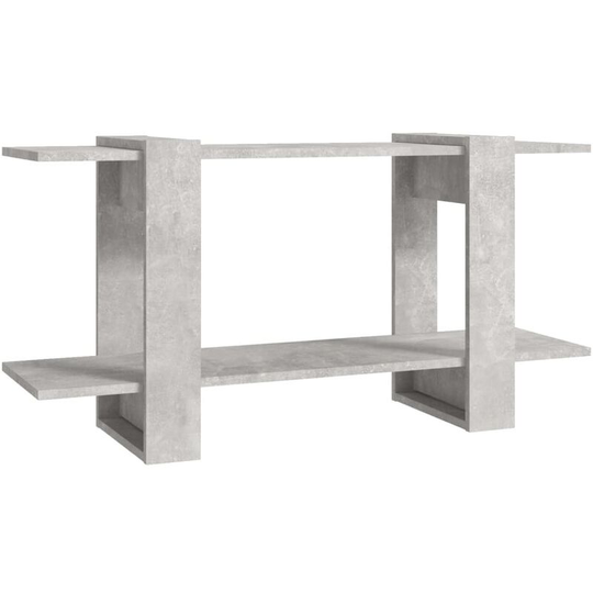 Book Cabinet Concrete Grey 100x30x51cm Engineered Wood vidaXL - Grey