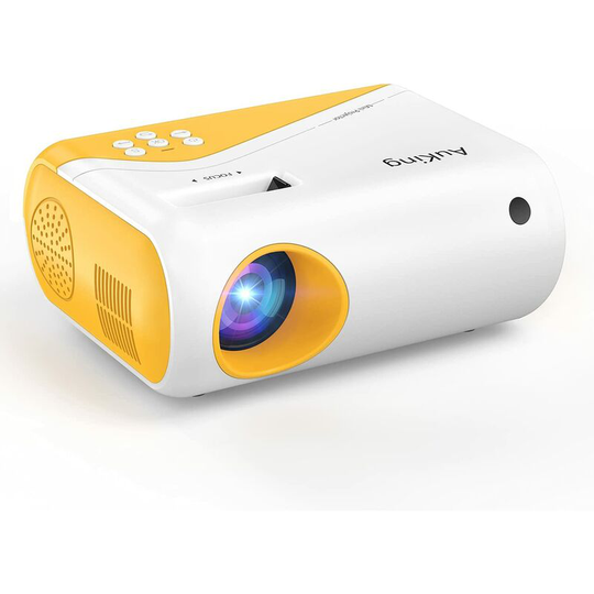 Mini Projector, 2022 Upgraded 1080P Supported Outdoor Projector, Projector for Outdoor Use Compatible with hdmi, usb, Laptop, iOS and Android Phone