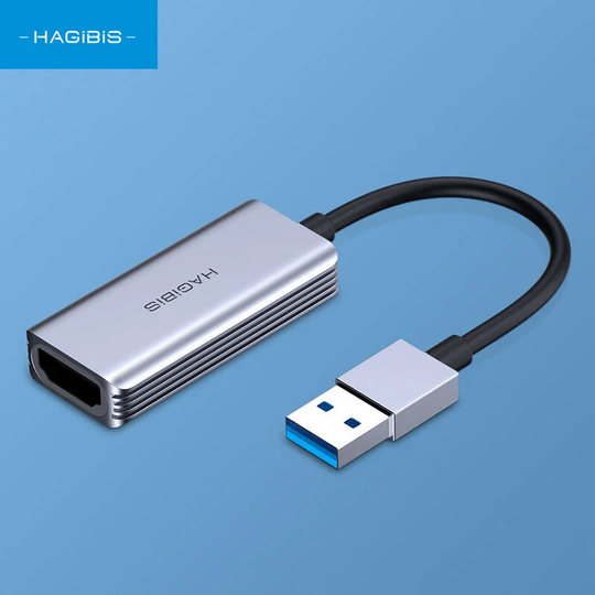 Hagibis - Video Capture Card usb 3.0 4K 1080P HDMI-Compatible Video Game Grabber Record for Live Broadcast/Screen Recording Compatible for