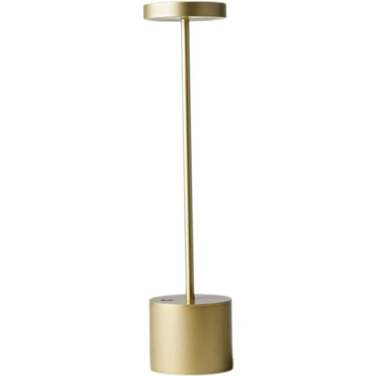 Aougo - Wireless led Desk Lamp Night Light Outdoor Small Rechargeable Metal Desk Lamp 2 Level Dimming Suitable for Modern Hotel Restaurant Bedroom