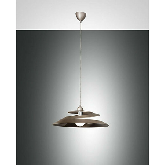 Fabas Luce Aragon Dome Pendant Ceiling Lights Bronze Glass, E27