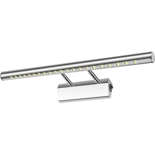 Aougo - 5W Modern Bathroom Wall Light led Bathroom Mirror Light Cool White IP44 Makeup Mirror Front Lighting Bathtub Over Mirror Lamp with Adjustable