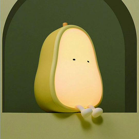 Children's Night Light, Baby Night Light, Rechargeable Child Baby Night Light, LED Baby Night Light, Touch Silicone for Bedside Lighting Baby Gift
