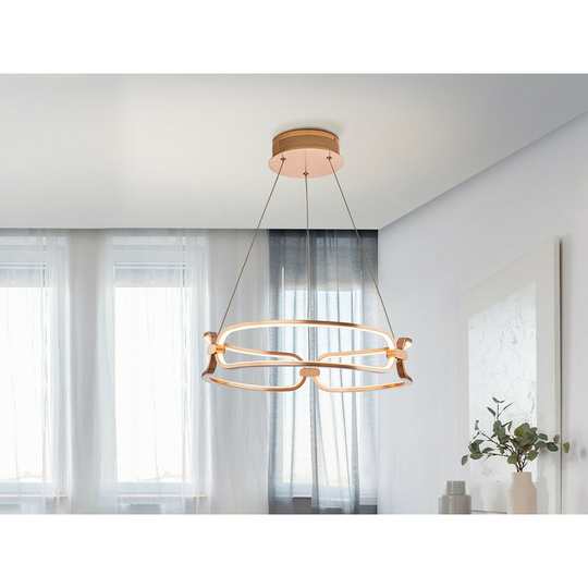 Schuller Lighting - Schuller Colette Small Modern Stylish Dimmable led Designer Pendant Light Chrome with Remote Control
