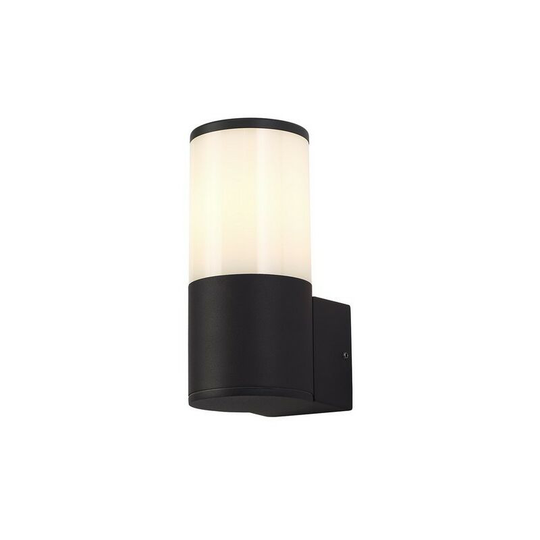 Wall Lamp 1 x E27, IP54, Anthracite, Opal - Luminosa Lighting