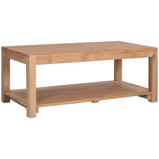 Coffee Table 100x50x40 cm Solid Teak Wood VDTD23916 - Topdeal