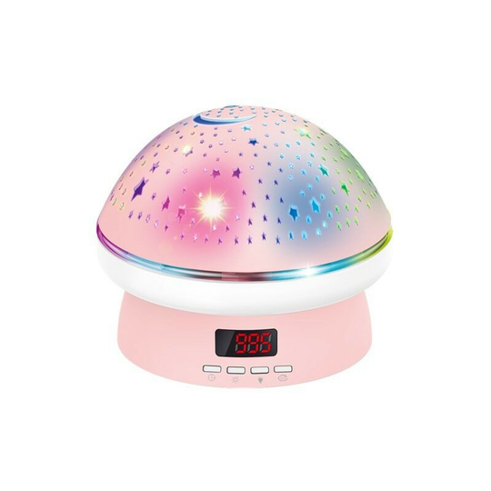 Aougo - Baby Night Light Star Sky Projector, Kids Night Light with 8 Colors, Baby Night Light 360° Rotation Dimmable Led with Remote Control Night