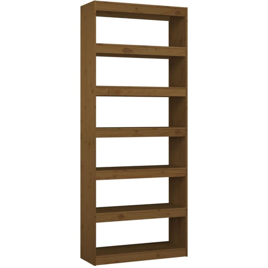 Vidaxl - Book Cabinet/Room Divider Honey Brown 80x30x199.5 cm Wood Pine Brown