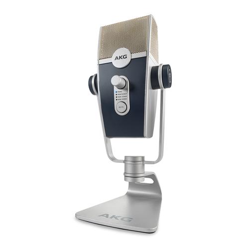 AKG Lyra Grey Silver Table microphone