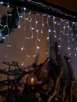 Set Of 480 Multifunction Icicle Outdoor Christmas Lights