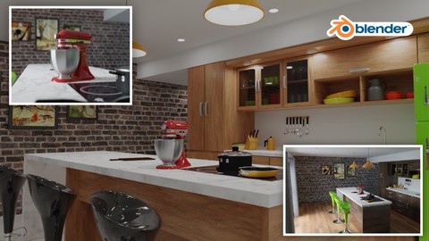 Curso Blender 2.8 Maquete de Interiores com Cycles