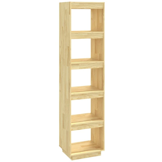 Book Cabinet/Room Divider 40x35x167 cm Solid Pinewood Vidaxl Brown