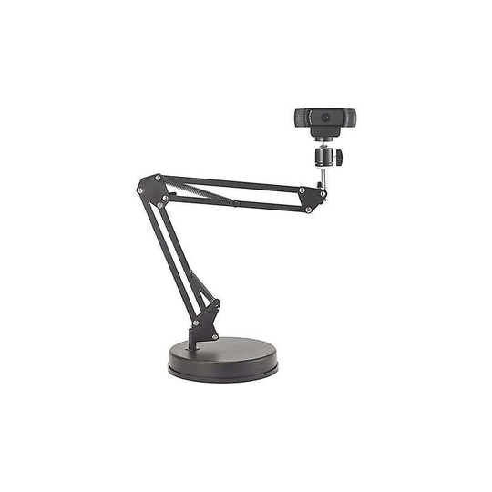 Webcam Stand 22 Inch Suspension Boom Scissor Arm Stand With Base Thsinde