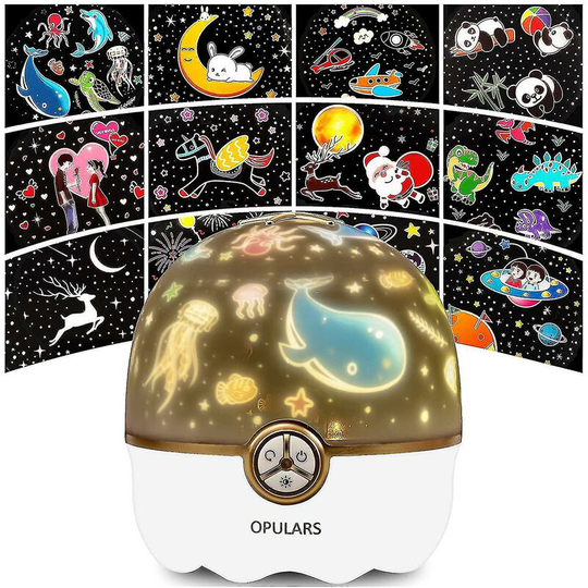 Thsinde - Night Light Kids Halo Star Projector Lamp Kids Toys For Girls,girls Toys Halo Toys thsidne