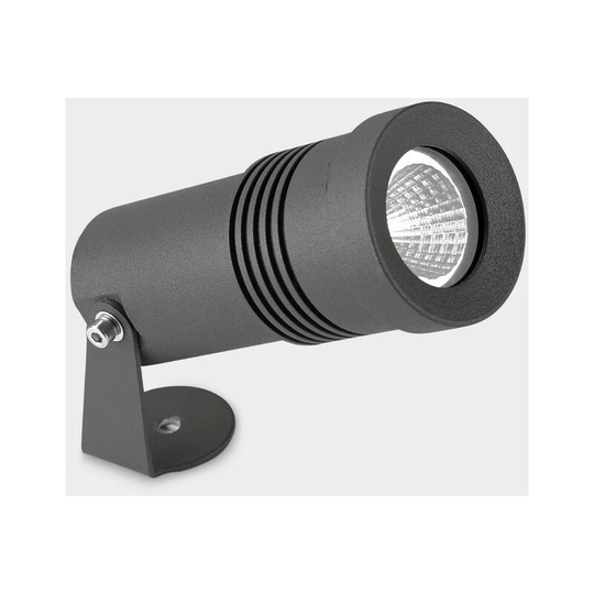 Leds C4 Micro ø70mm Outdoor led Display Light Urban Grey IP65 IK04 3000K