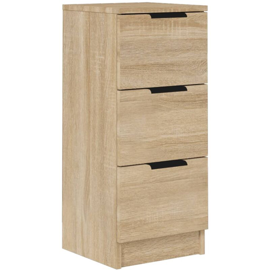 Sideboard Sonoma Oak 30x30x70 cm Engineered Wood Vidaxl Brown