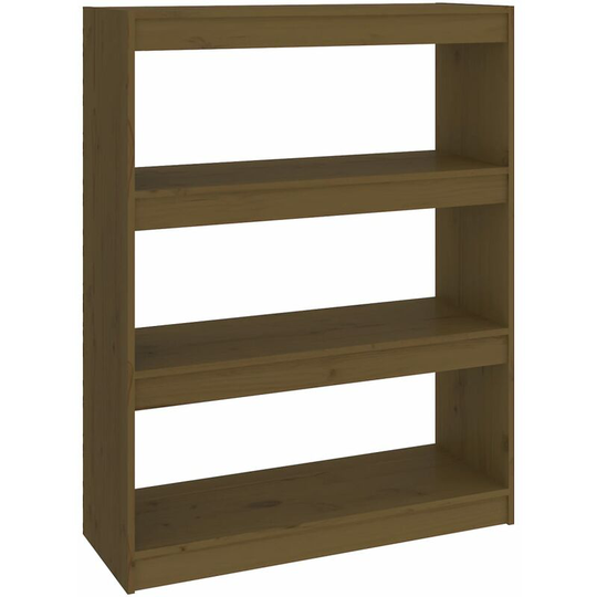 Vidaxl - Book Cabinet/Room Divider Honey Brown 80x30x103.5 cm Wood Pine Brown