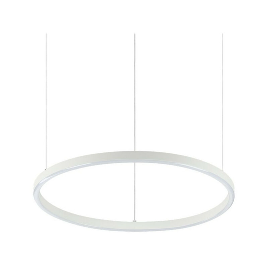 Ideal Lux Decorative Round Integrated Pendant Light White, 4000K, 30W