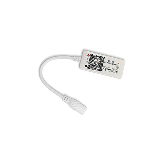 Aougo - Bluetooth led Controller Voice Control for 5050/3528 rgb led Strip Light with 16 Million Colors Change/Dimmer/Timer/Sound Activated Function