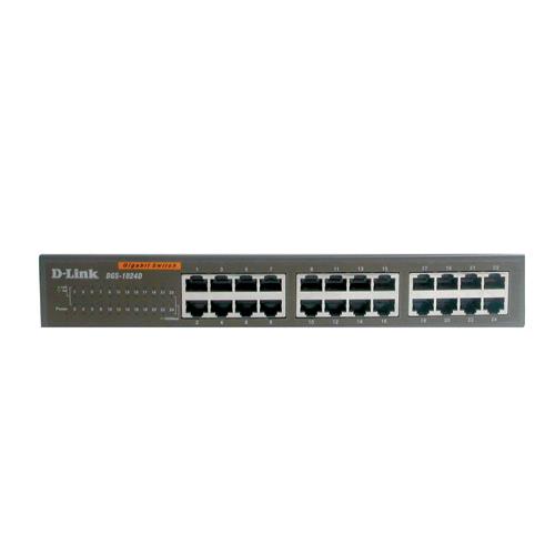 D-Link 24-poorts koper Gigabit switches Unmanaged
