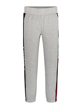 Tommy Hilfiger Boys Flag Sweatpants - Light Grey Marl
