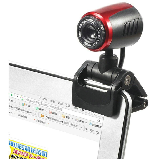 Usb Webcam 480P Web Cam Clip-on Digital Web Camera with Microphone for Laptop pc Computer