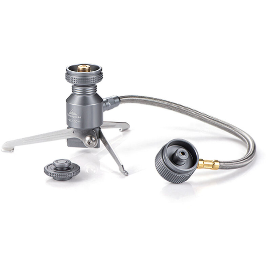 Tripod Butane Canister Adapter Collapsible Gas Stove Connector Gas Lamp Tank Stand Connector