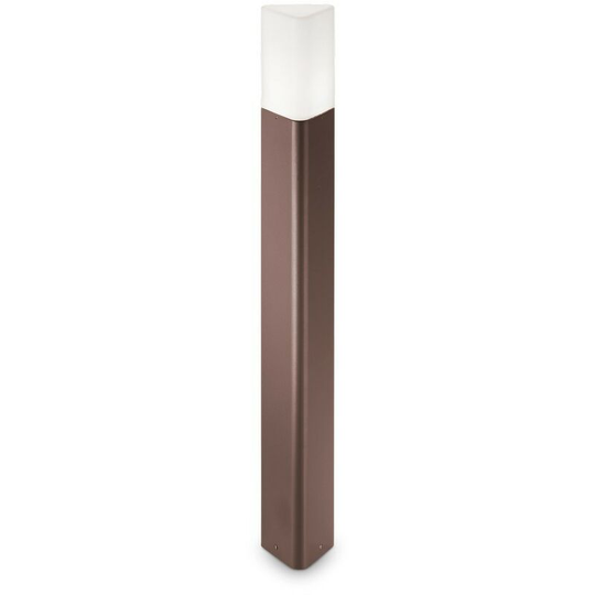 Ideal Lux pulsar - Outdoor Bollard Lamp 1 Light Coffee IP44, E27