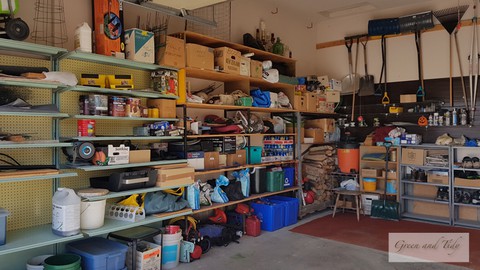 Organize Storage (spare room/attic/cellar/garage/shed.)