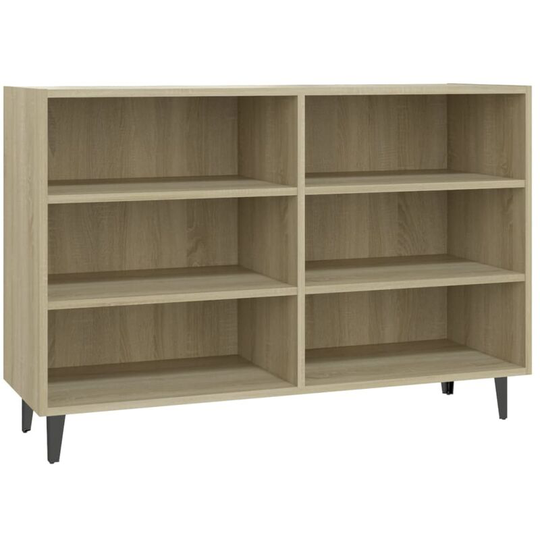 Sideboard Sonoma Oak 103.5x35x70 cm Engineered Wood Vidaxl Brown