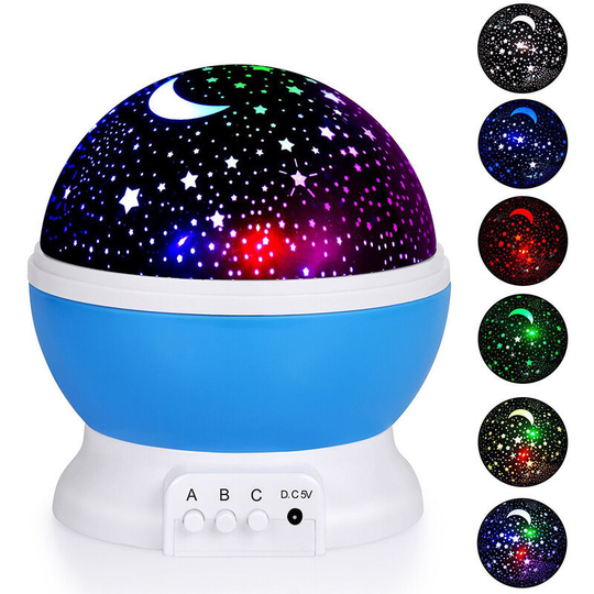 FVO - Kids Night Light, Baby Night Light, Multiple Movies Star Sky Projector Night Light, Colors Projection Star Night Light, Bright Child Projector