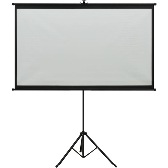 Projection Screen with Tripod 50' 16:9 Vidaxl White