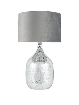 Pacific Lifestyle Stellar Mercurial Glass Dual Light Table Lamp