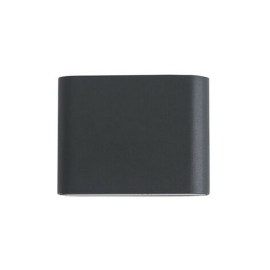 Larissa Rudozem Outdoor Sconce Wall Lamp 2 Light 3W 3000K Aluminum Dark Grey IP65